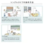 シングルタイプの操作方法