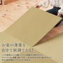 カットできる薄型置き畳 約82×82×1.3cm 和紙畳 樹 itsuki HAGIWARA 約4.5畳 9枚入