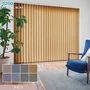 バーチカルブラインド TOSO ミイファ ウォッシャブル生地 デュアルツイン レース付き