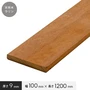天然木ウリン フェンスに最適 ウリン板材 幅100×厚さ9×長さ1200 hj-ulin-09120